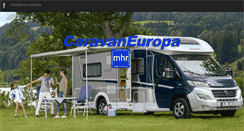 Desktop Screenshot of caravaneuropa.com