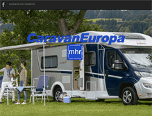 Tablet Screenshot of caravaneuropa.com